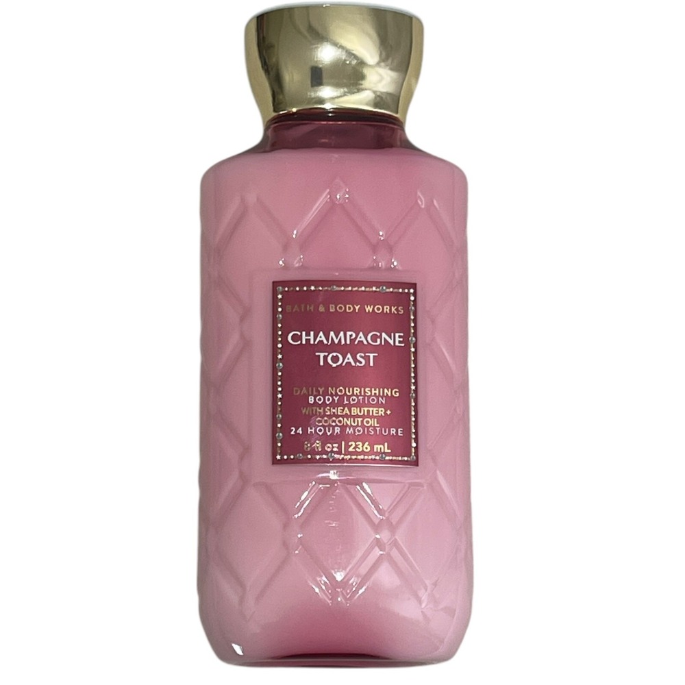 Bath and Body Works Champagne Toast Daily Nourishing Body Lotion Cream 8oz New